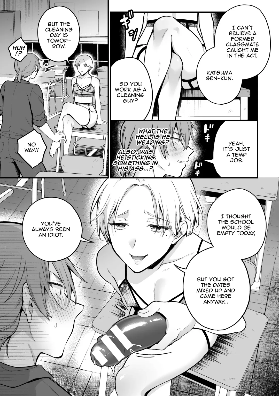 [Rokuroku Bin] Inrei Taiken Ch. 5 ~Iwakutsuki Kyoushitsu de Ananie ni Fukeru Hentai Kyoushi no Hanashi~ | Sexual Paranormal Experience ~The Story About The Teacher Who Masturbates With Anal In A Classroom With a History~ Fhentai.net - Page 10