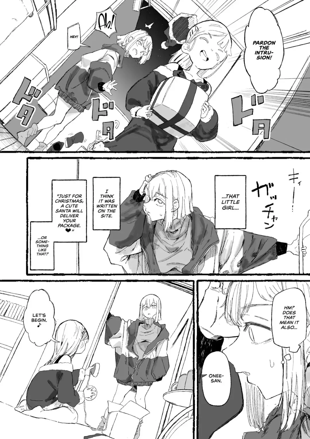 [Boukoku Daitouryou] Cute na Santa to Hentai Onee-san Fhentai - Page 4