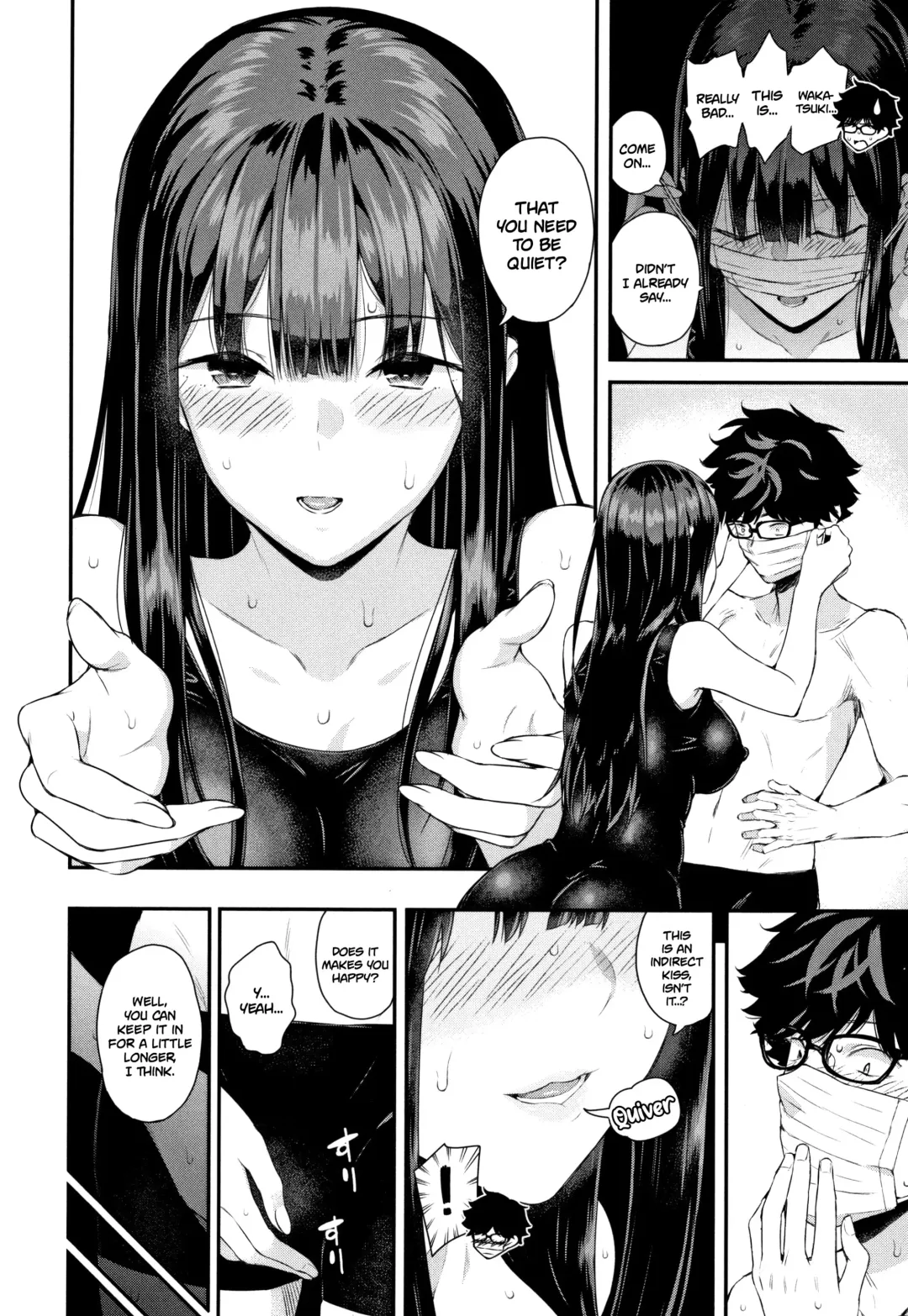 [Shioroku] Wakatsuki, Mask o Totteyo! | Wakatsuki, Take Off Your Mask! Fhentai.net - Page 56