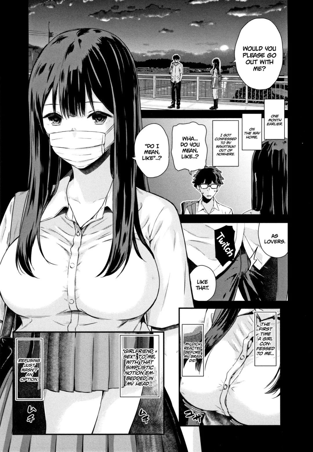 [Shioroku] Wakatsuki, Mask o Totteyo! | Wakatsuki, Take Off Your Mask! Fhentai.net - Page 9