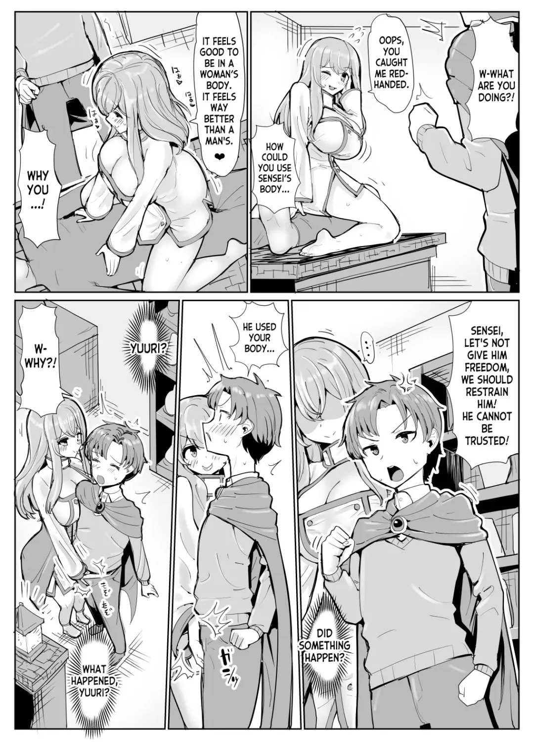 [Yuniba] Mage Teacher Possession Manga Fhentai.net - Page 6