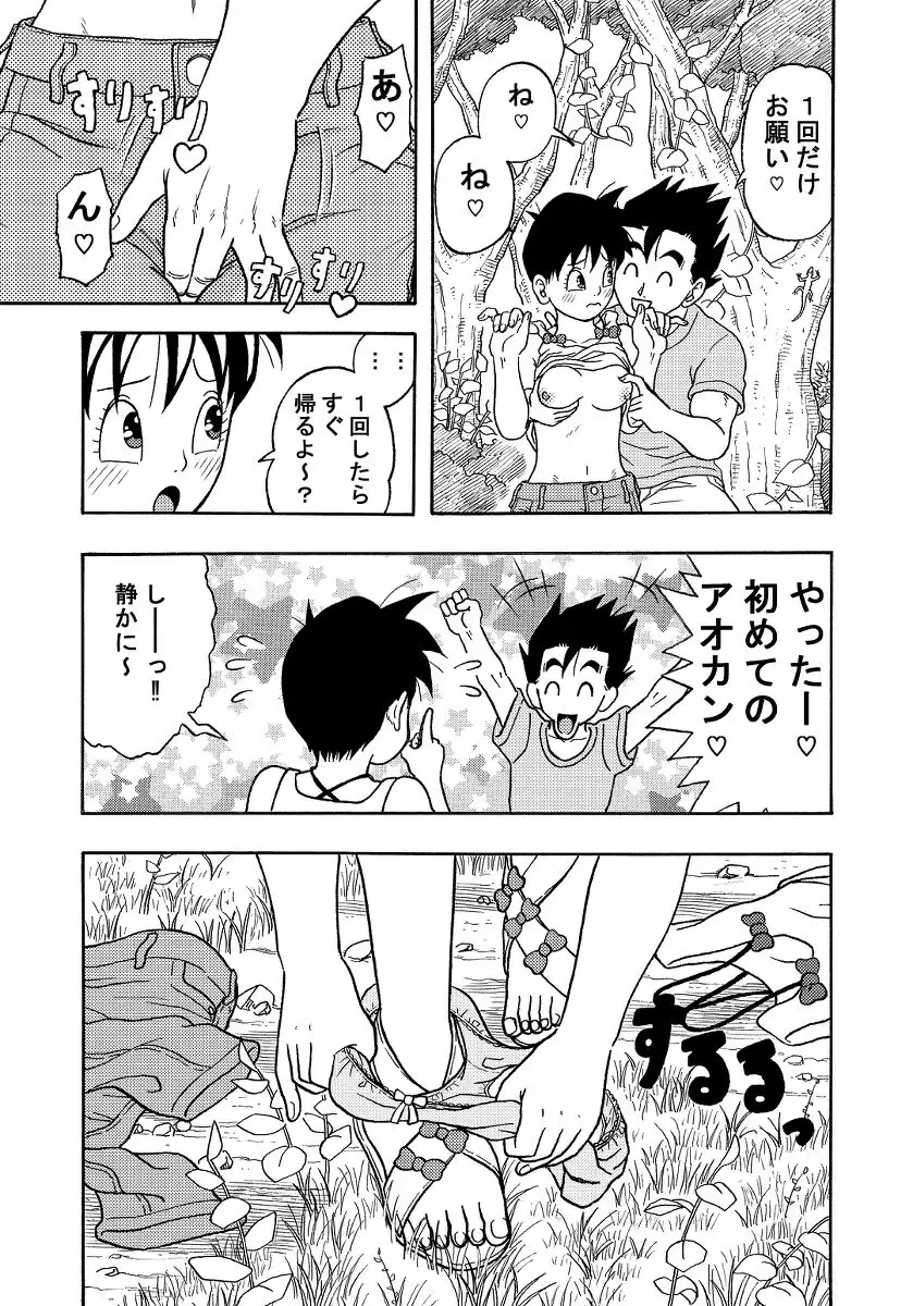[Jeter] Videl-san to to Osoto de Ecchi! Fhentai - Page 4