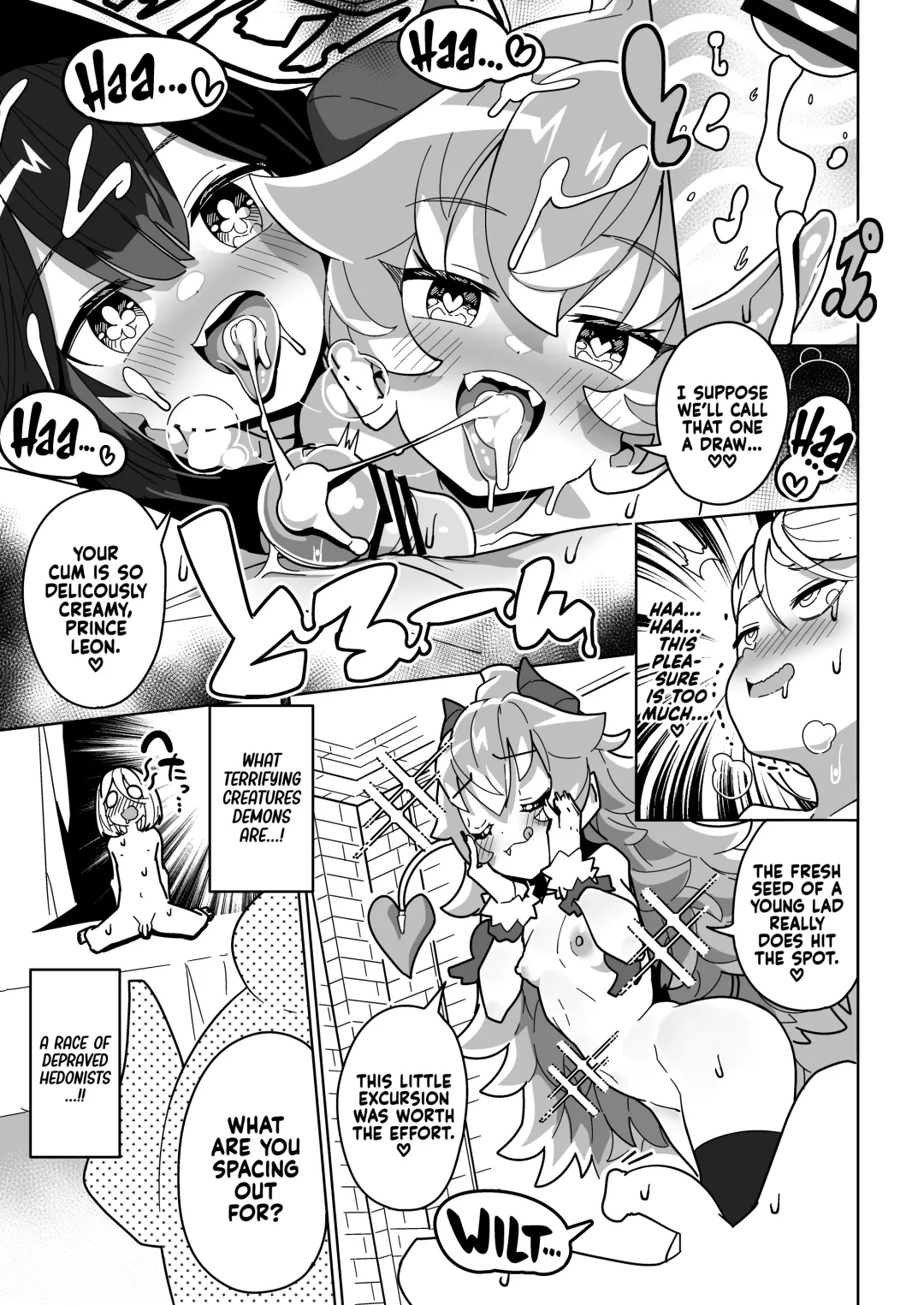 [Tottotonero Tarou.] Ningendomo Wa Tenohira no Ue!! | All Of Humanity Is Within Our Grasp!! Fhentai - Page 36