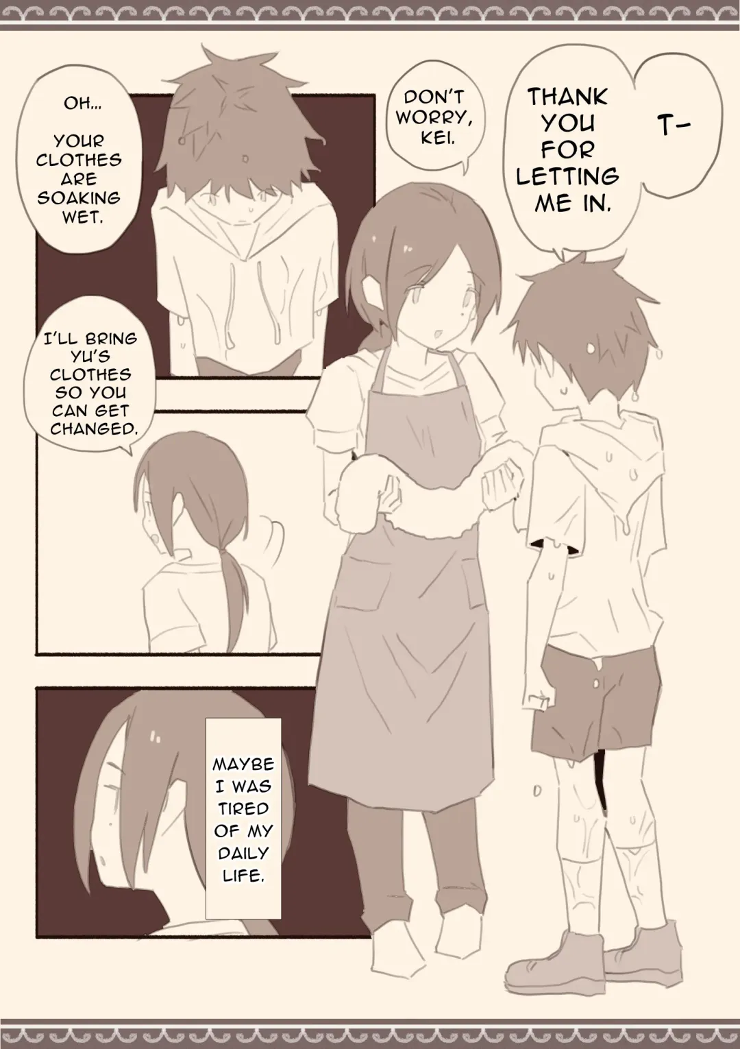 Ame no Hi, Musuko no Tomodachi to | On A Rainy Day, With My Son's Friend Fhentai.net - Page 3