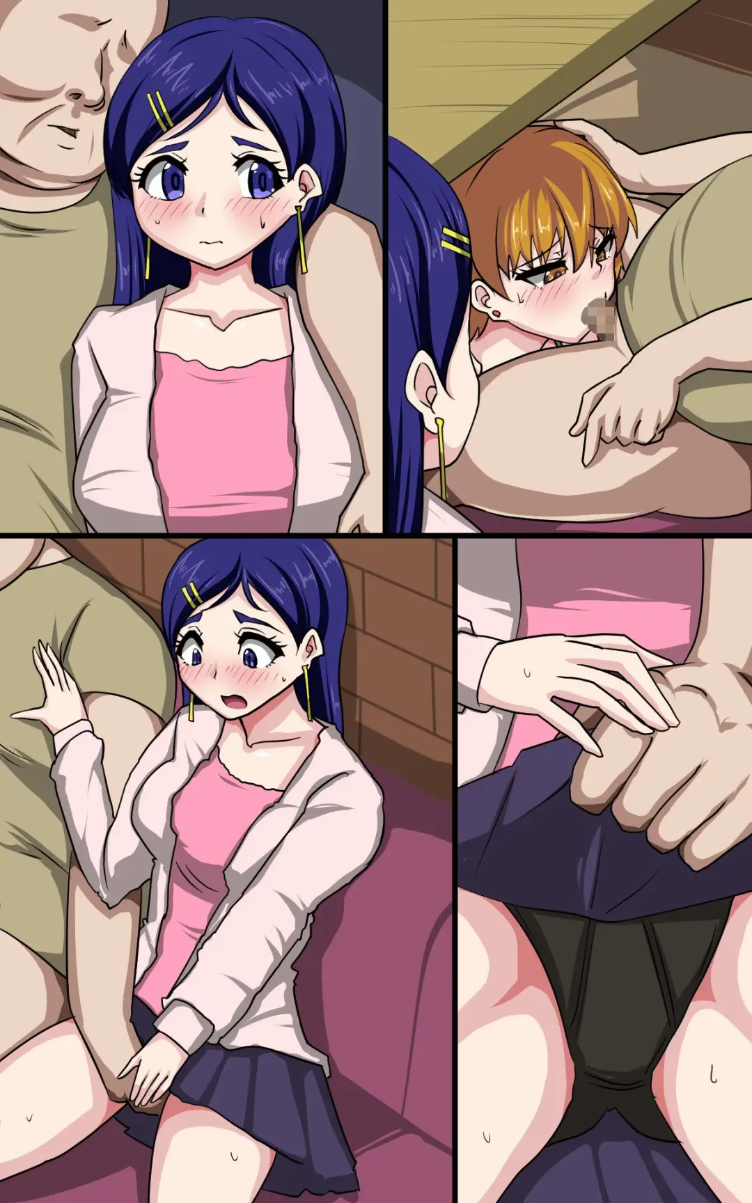 [Jyantaku] Oji-san, Kissaten de Mesugaki Futari o Wakaraseru www Fhentai - Page 14