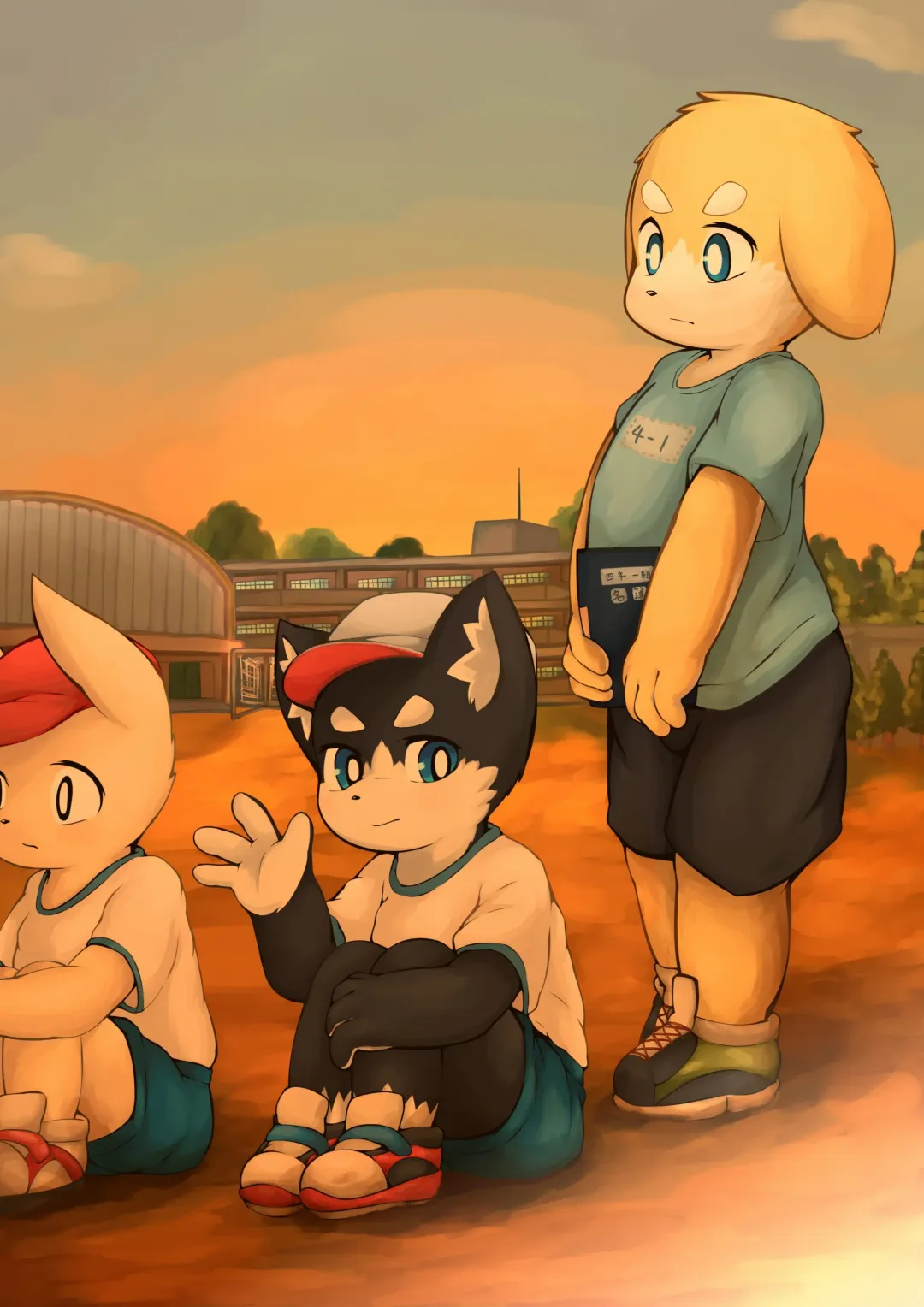 [Yosshii] MOFUMOFU Haru no dai undokai Fhentai - Page 20