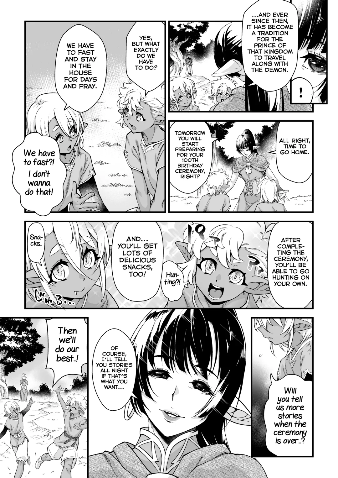 [Shiroo] Kuroi Mori no o Hanashi -Zenpen- Fhentai - Page 7