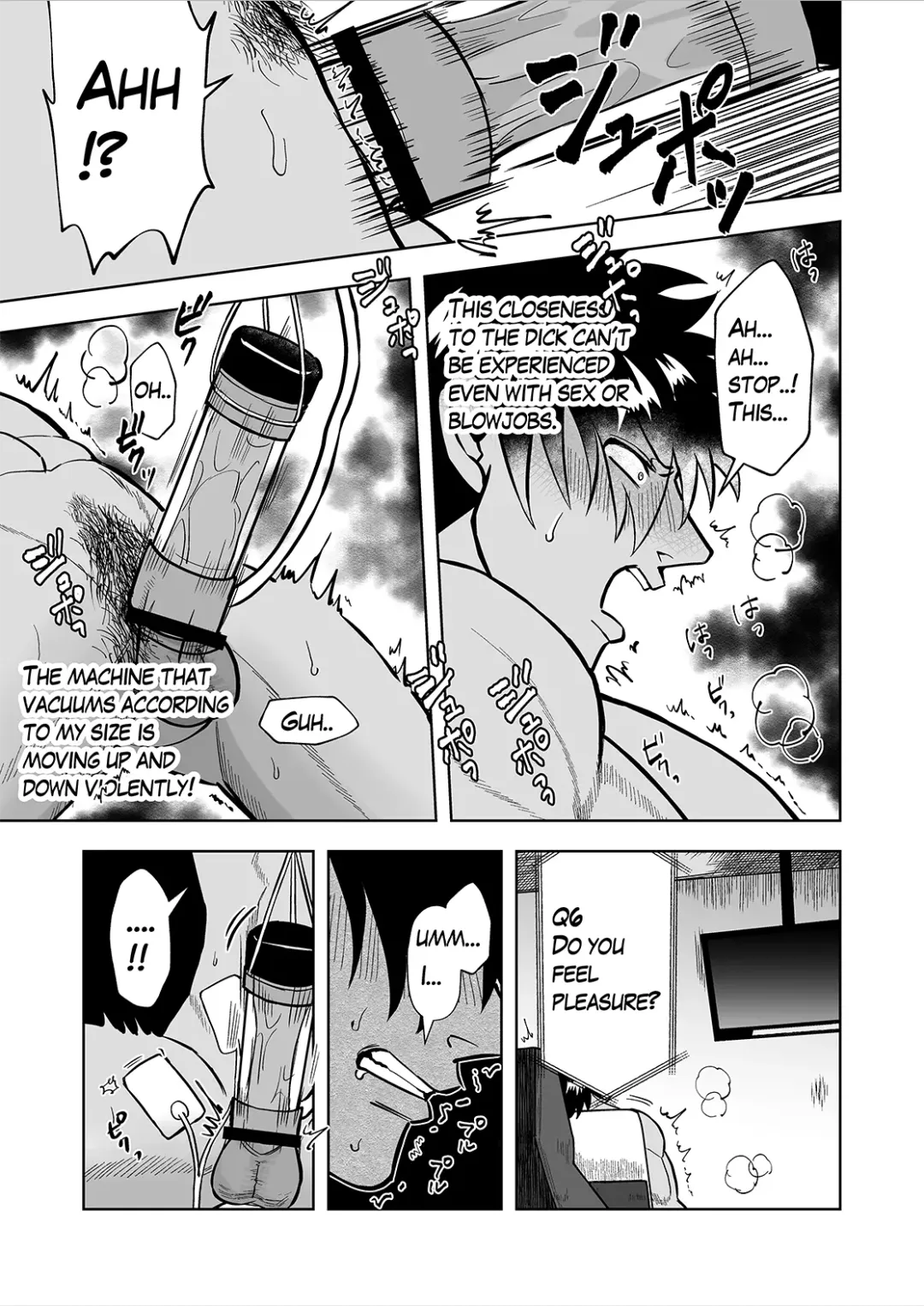 Uso Hakkenki de Denki + Onaho Seme Sareru Manga. | Lie detectors and electrical torture. Fhentai - Page 11