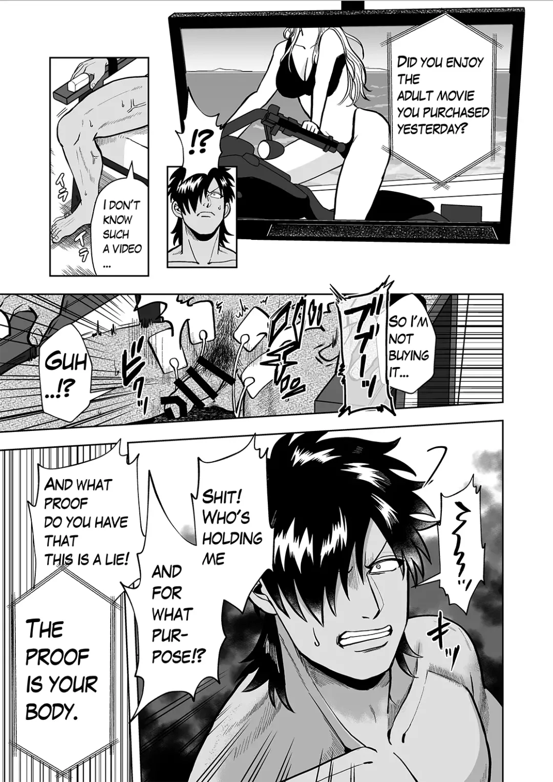 Uso Hakkenki de Denki + Onaho Seme Sareru Manga. | Lie detectors and electrical torture. Fhentai - Page 3