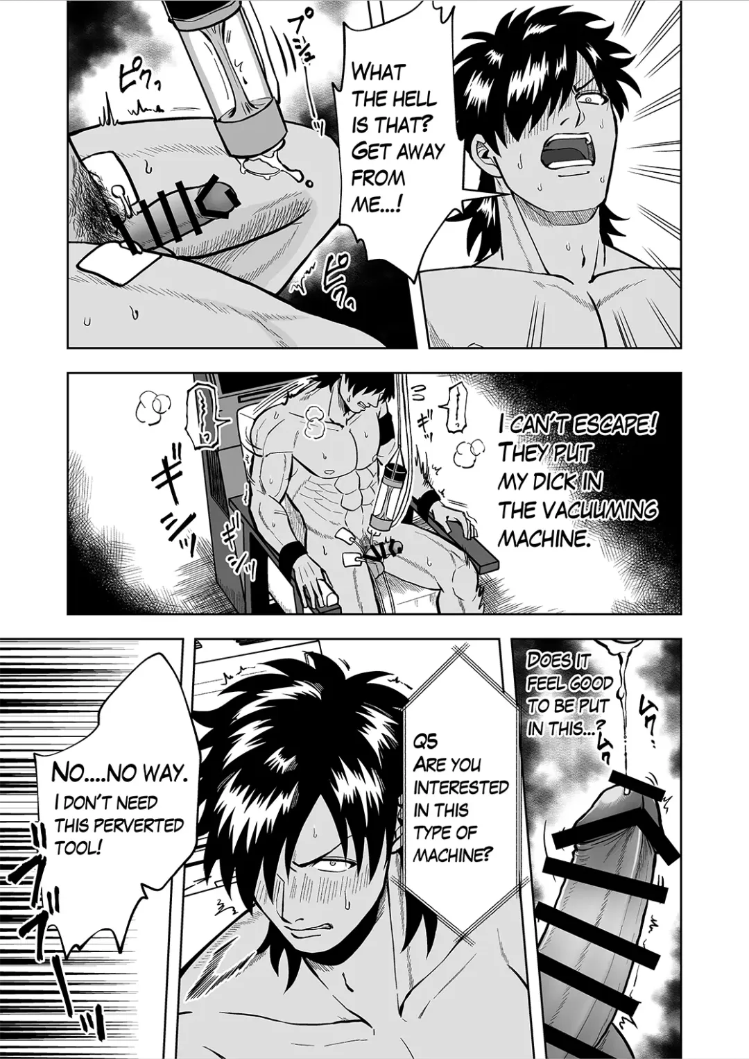 Uso Hakkenki de Denki + Onaho Seme Sareru Manga. | Lie detectors and electrical torture. Fhentai - Page 9