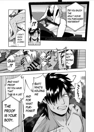 Uso Hakkenki de Denki + Onaho Seme Sareru Manga. | Lie detectors and electrical torture. Fhentai - Page 3