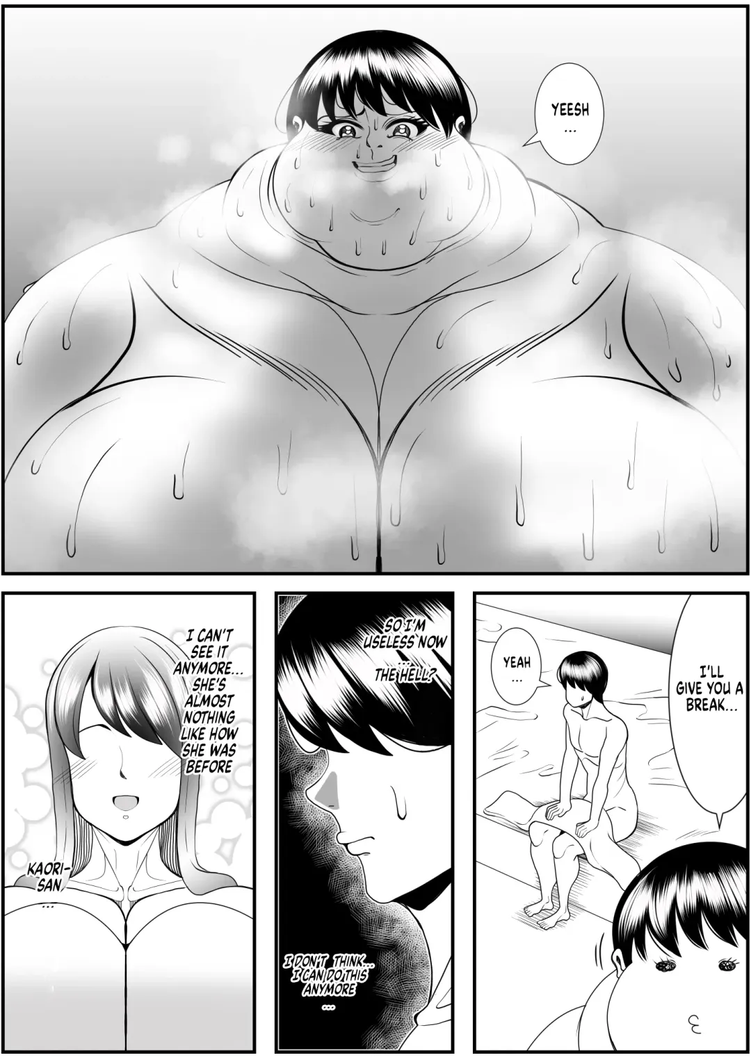 [Tokei] My old babysitter, who I haven't seen in ten years, has gained weight and became monstrous | Zutto Akogarete Ita Otonari no Onee-san ni 10-nenburi ni Atte Mitara Kusodebu Monster to Kashite Fhentai.net - Page 37