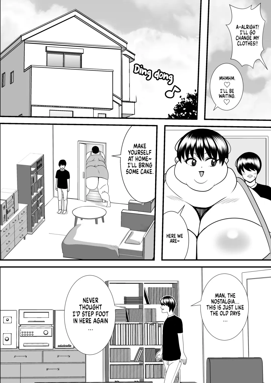 [Tokei] My old babysitter, who I haven't seen in ten years, has gained weight and became monstrous | Zutto Akogarete Ita Otonari no Onee-san ni 10-nenburi ni Atte Mitara Kusodebu Monster to Kashite Fhentai.net - Page 9