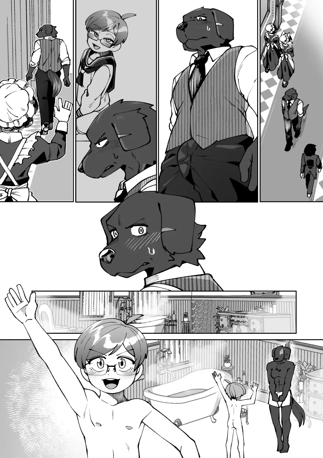 [Kaminosaki] Bocchan no Meirei wa Zettai Fhentai - Page 25