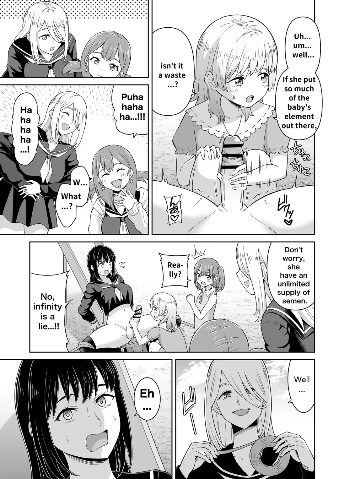 [Hitsumabushi] Dero Dero Shiroi Oshikko! | Get it Out White pee! Fhentai - Page 15