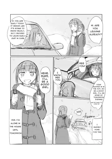 [Roreru] Fuyu no Shoujo to Orusuban | Winter Girl & Housesitting Fhentai - Page 3