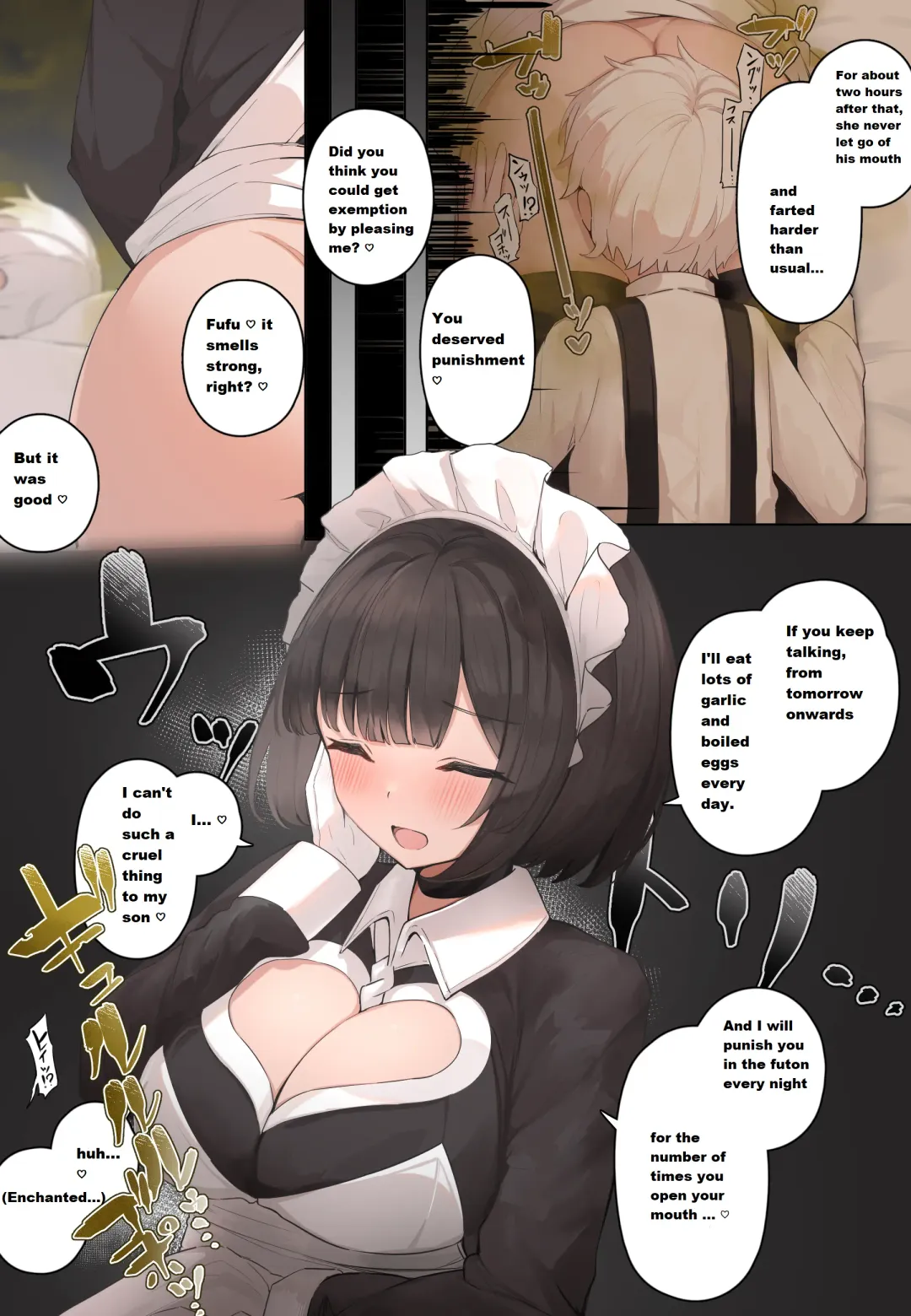 [Tsuchiro] Maids farting their Master Fhentai - Page 22