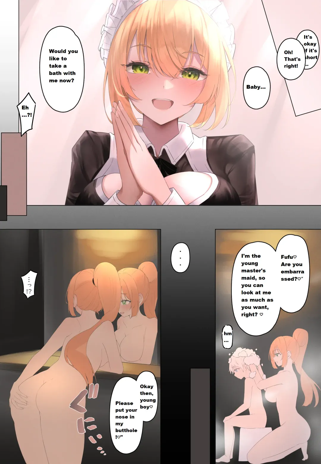 [Tsuchiro] Maids farting their Master Fhentai - Page 28