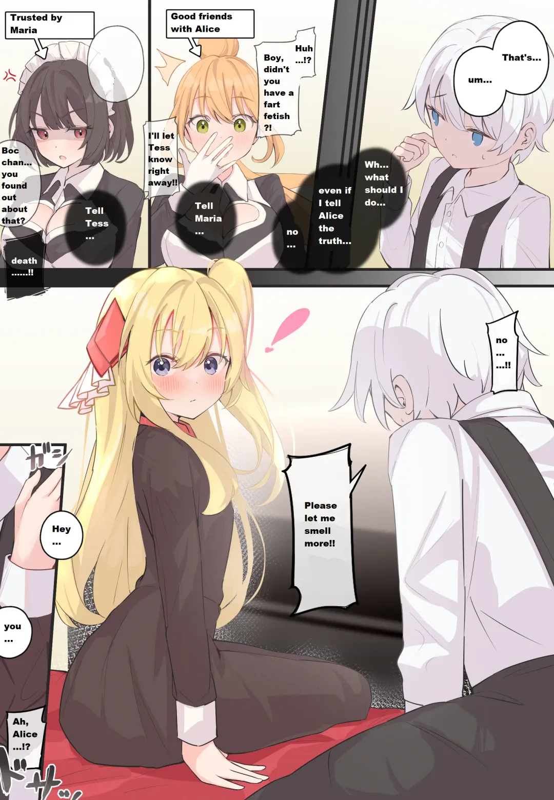 [Tsuchiro] Maids farting their Master Fhentai - Page 7