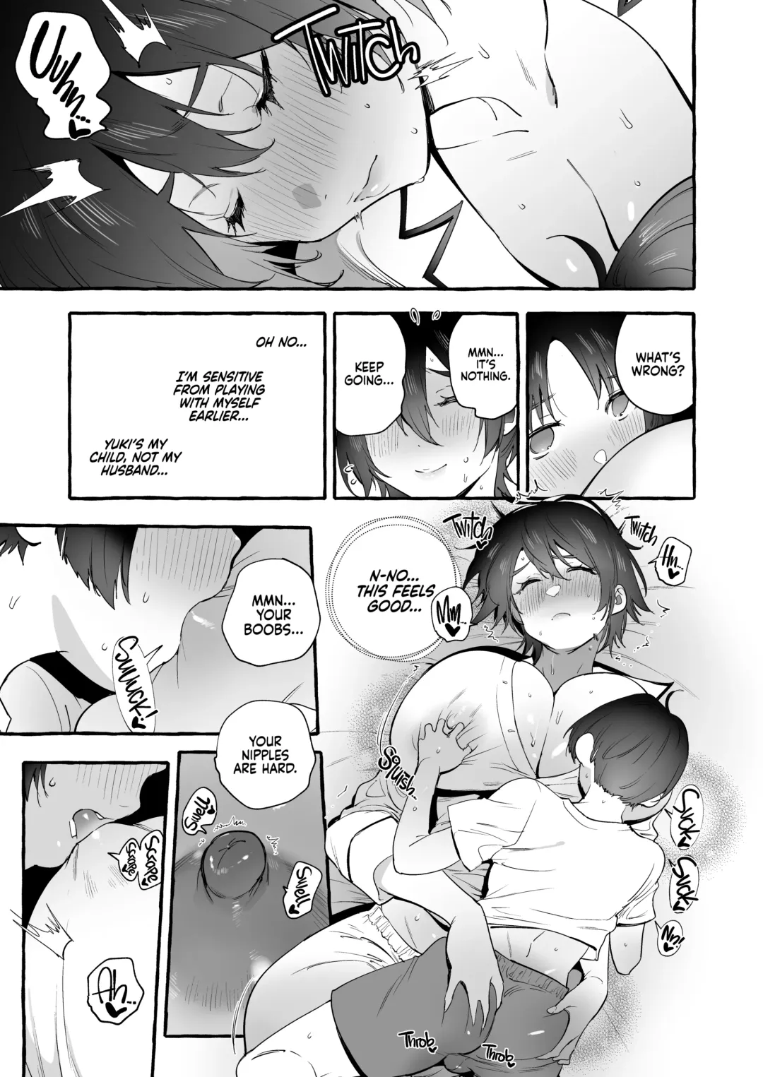 [Itami] Deka Tsuyo Mama wa Boku ni Amai. | Affection Maternal (decensored) Fhentai.net - Page 14