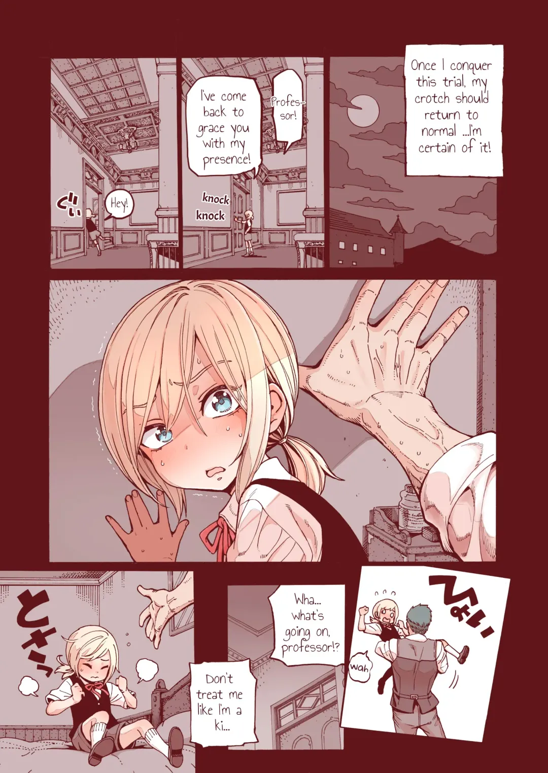 [Kyaradain] Ochinchin Tsuiteru dake no Onnanoko | A girl ~who just happens to have a penis~ Fhentai.net - Page 22