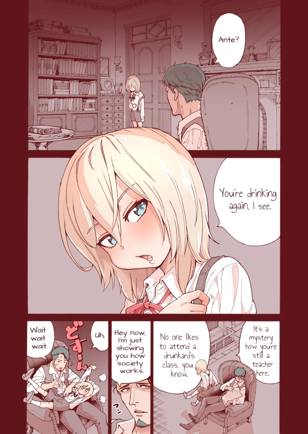 [Kyaradain] Ochinchin Tsuiteru dake no Onnanoko | A girl ~who just happens to have a penis~ Fhentai.net - Page 4