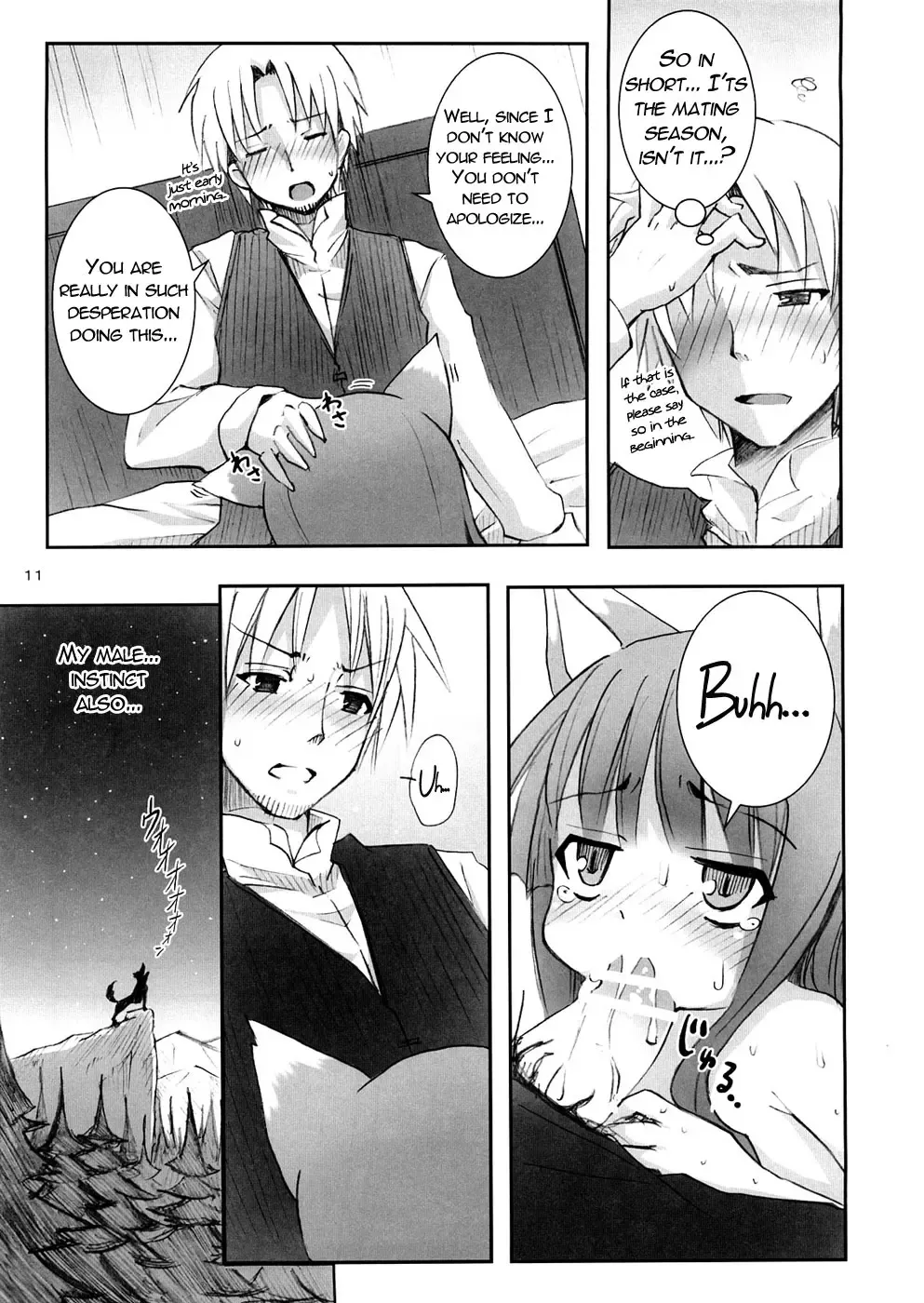 [Kishiri Toworu] Ookami to Ookamiotoko Fhentai.net - Page 10