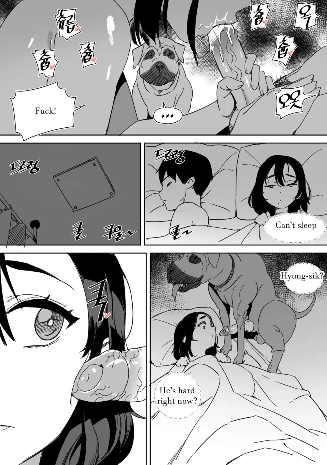 [Luxsumildo] Yeochin Gaehante NTR Danghaneun Manhwa | I was cucked by my girlfriend's dog! (decensored) Fhentai - Page 18