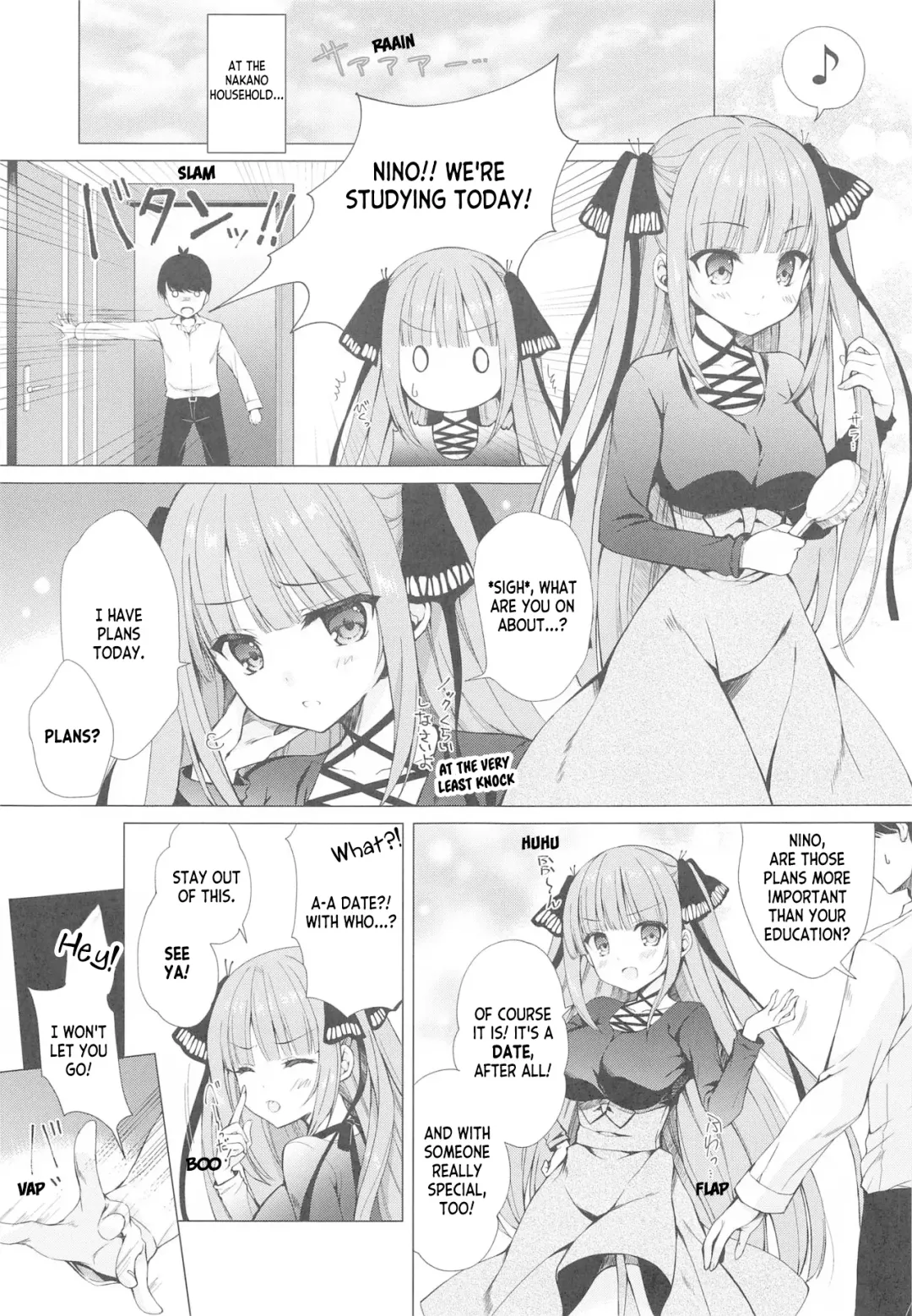 [Mitha] Secret Study Session 2 Nino-chan to Dokidoki Benkyoukai Fhentai - Page 4