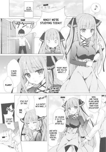 [Mitha] Secret Study Session 2 Nino-chan to Dokidoki Benkyoukai Fhentai - Page 4