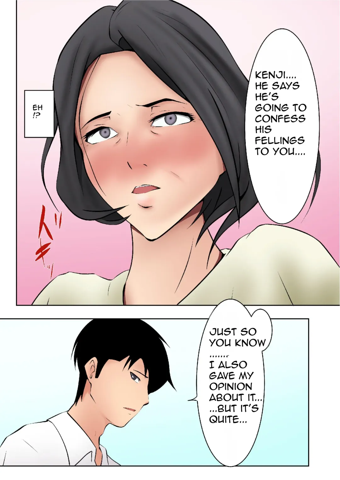 [Shimipan] Okaa-san ga Boku no Tomodachi ni... | My Step Mom and My Best Friend Fhentai - Page 14