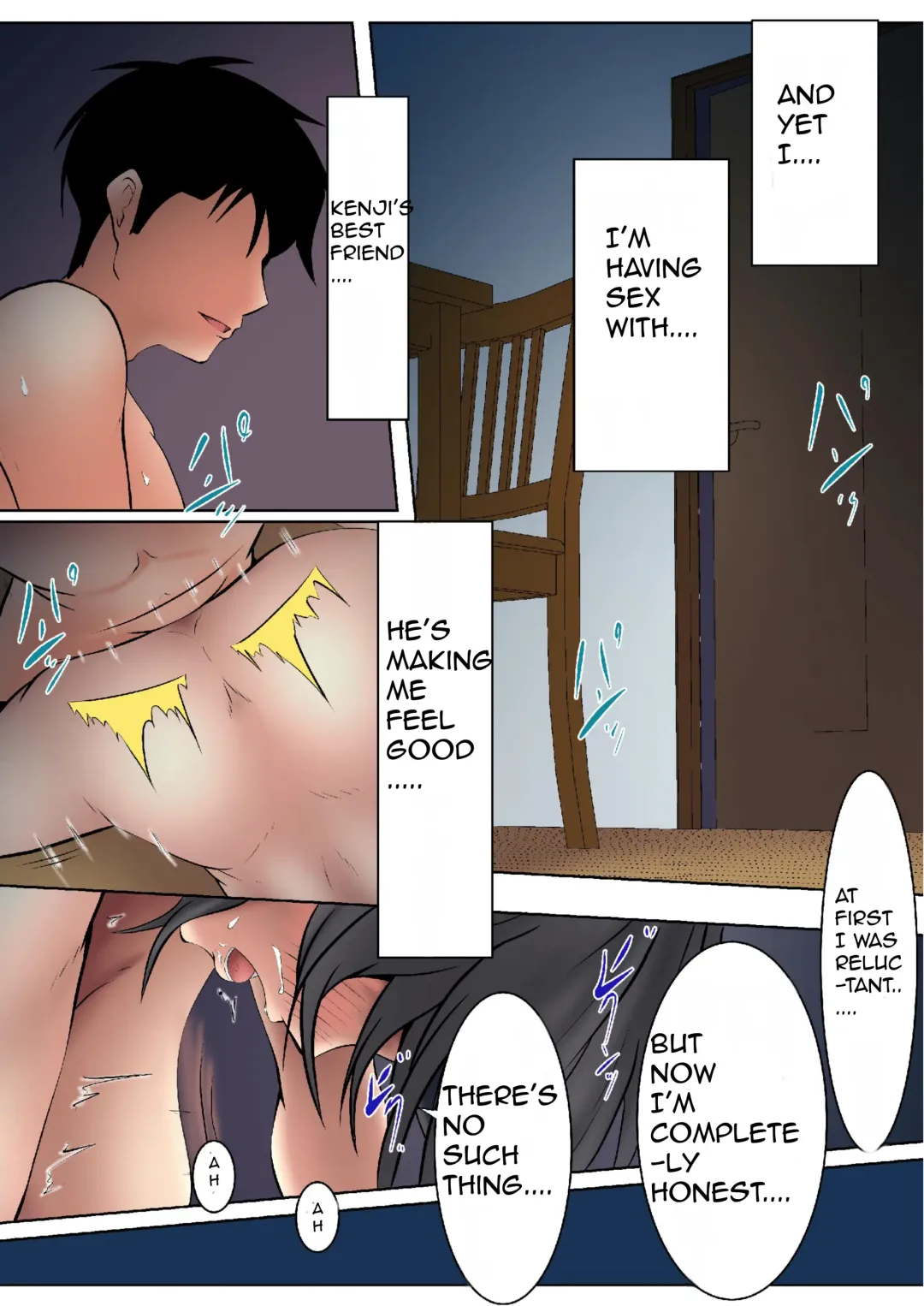 [Shimipan] Okaa-san ga Boku no Tomodachi ni... | My Step Mom and My Best Friend Fhentai - Page 46