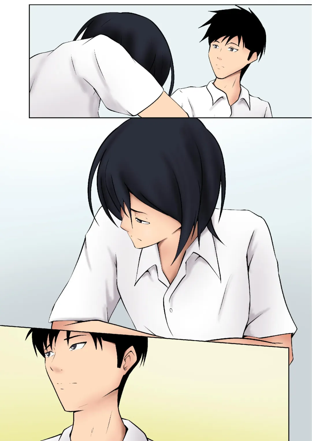 [Shimipan] Okaa-san ga Boku no Tomodachi ni... | My Step Mom and My Best Friend Fhentai - Page 9