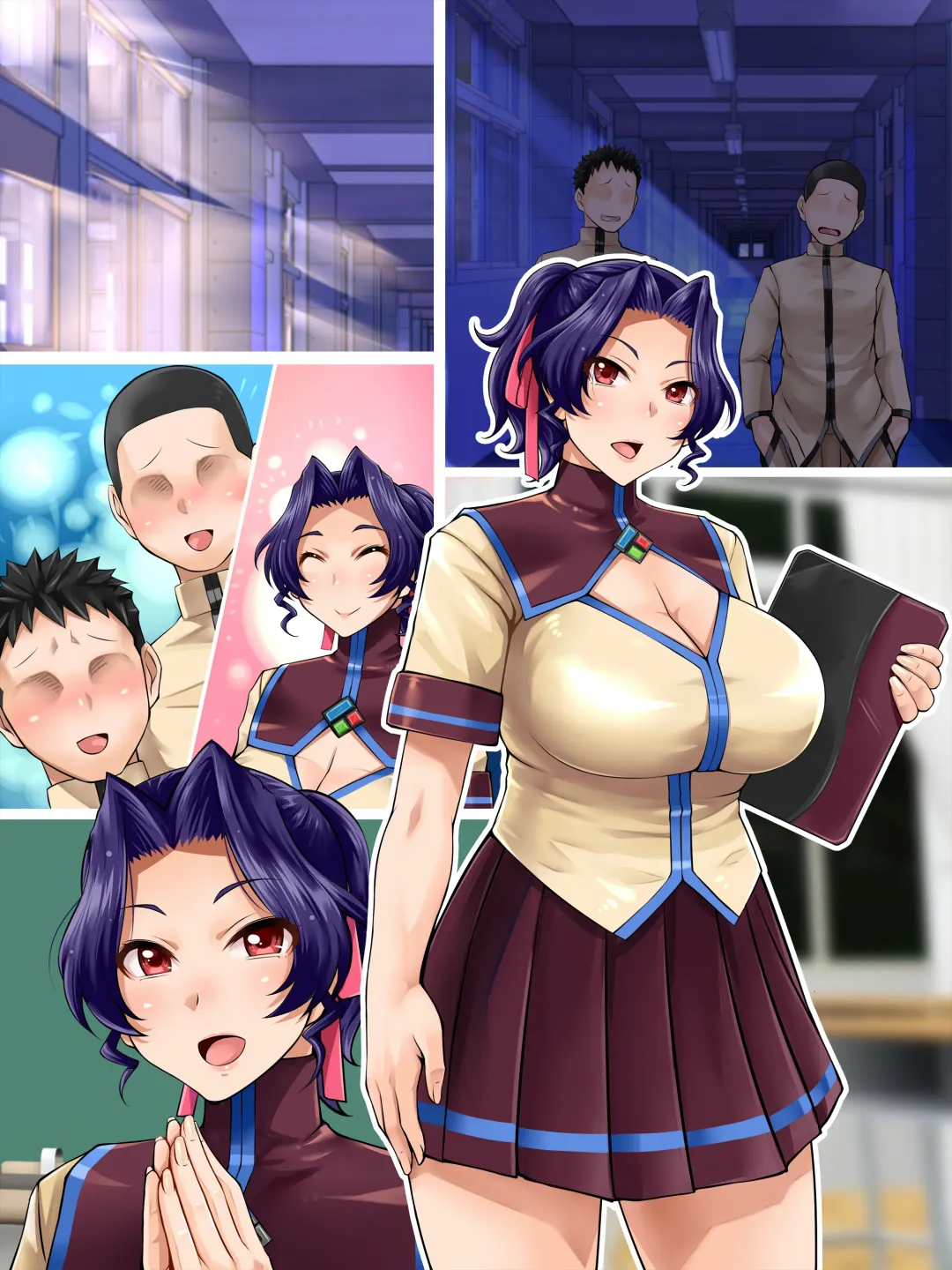 Nakadashi Suishou! Sanhou Gakuin Fhentai - Page 114