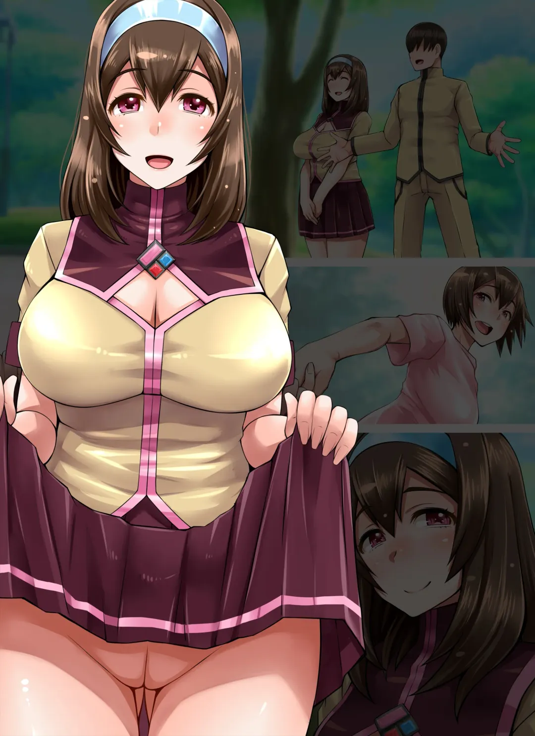 Nakadashi Suishou! Sanhou Gakuin Fhentai - Page 32