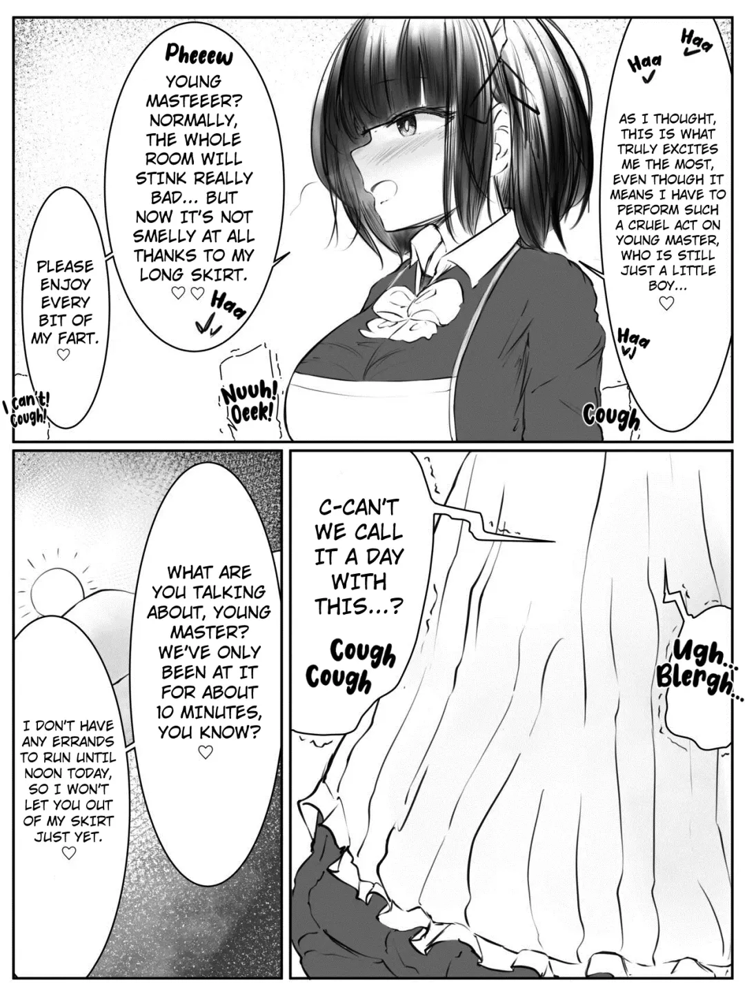 [Tsuchiro] Onara Manga - Maid to Bocchama Fhentai.net - Page 10