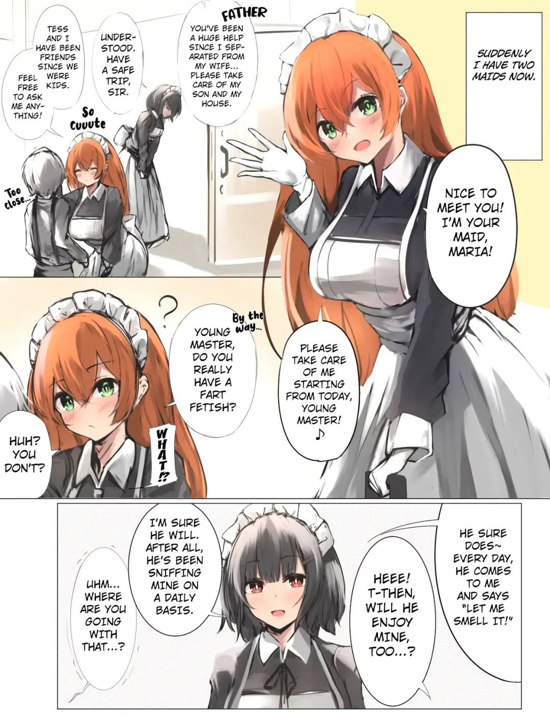 [Tsuchiro] Onara Manga - Maid to Bocchama Fhentai.net - Page 19