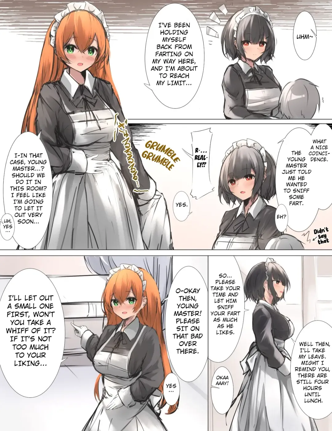 [Tsuchiro] Onara Manga - Maid to Bocchama Fhentai.net - Page 21