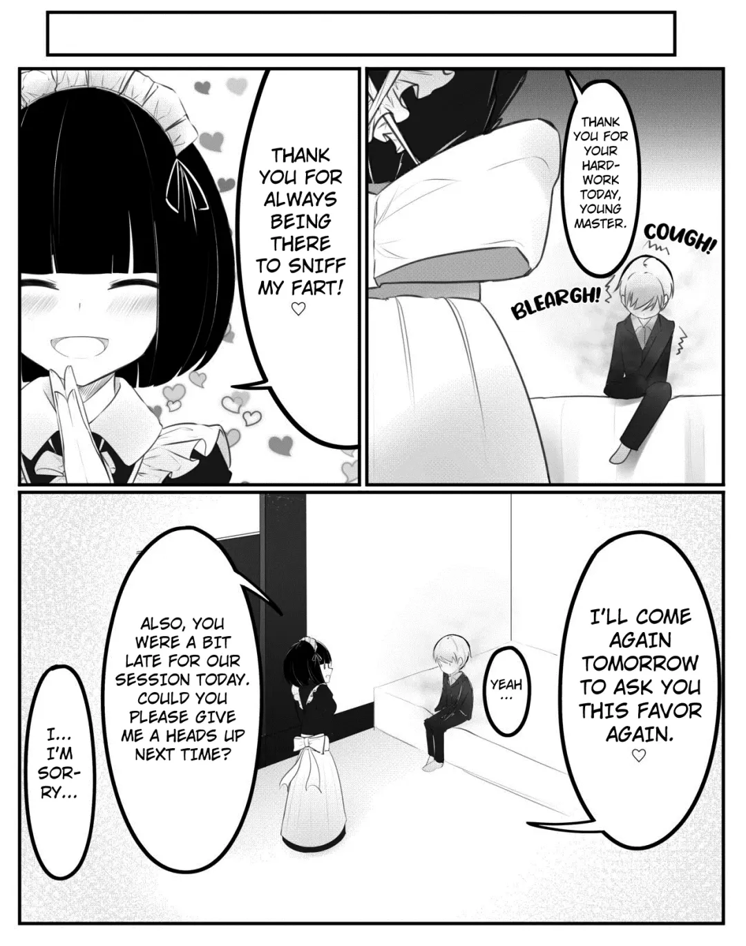 [Tsuchiro] Onara Manga - Maid to Bocchama Fhentai.net - Page 5