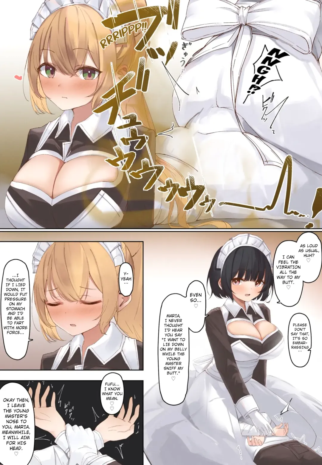 [Tsuchiro] Onara Manga - Maid to Bocchama Fhentai.net - Page 50