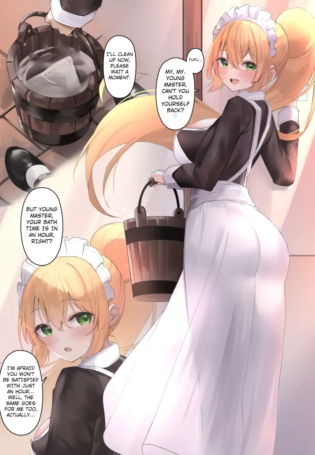 [Tsuchiro] Onara Manga - Maid to Bocchama Fhentai.net - Page 53