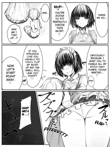 [Tsuchiro] Onara Manga - Maid to Bocchama Fhentai.net - Page 7