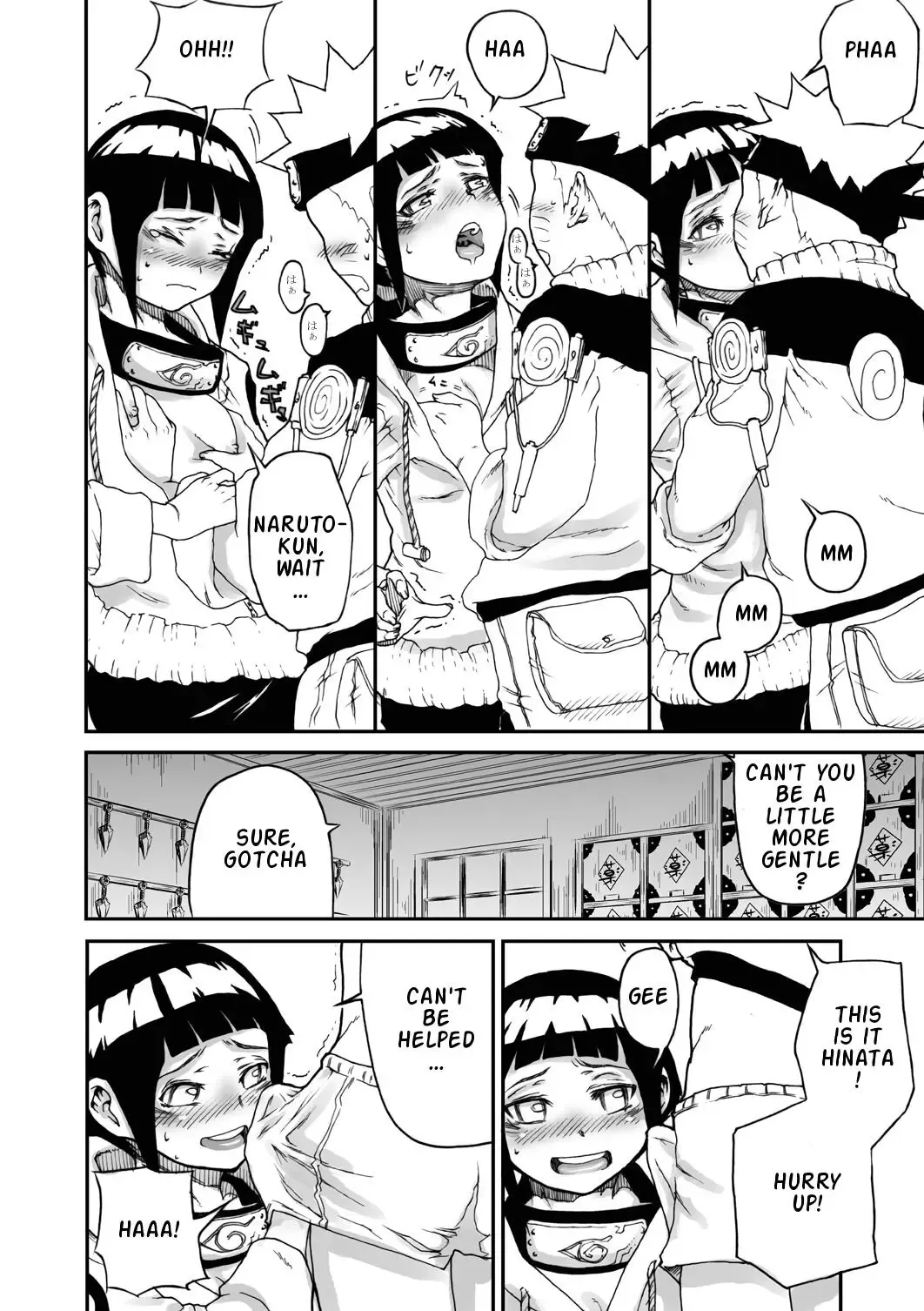 [Yamashita Kurowo] Konoha no Omajinai | Konoha's Charm Fhentai - Page 9