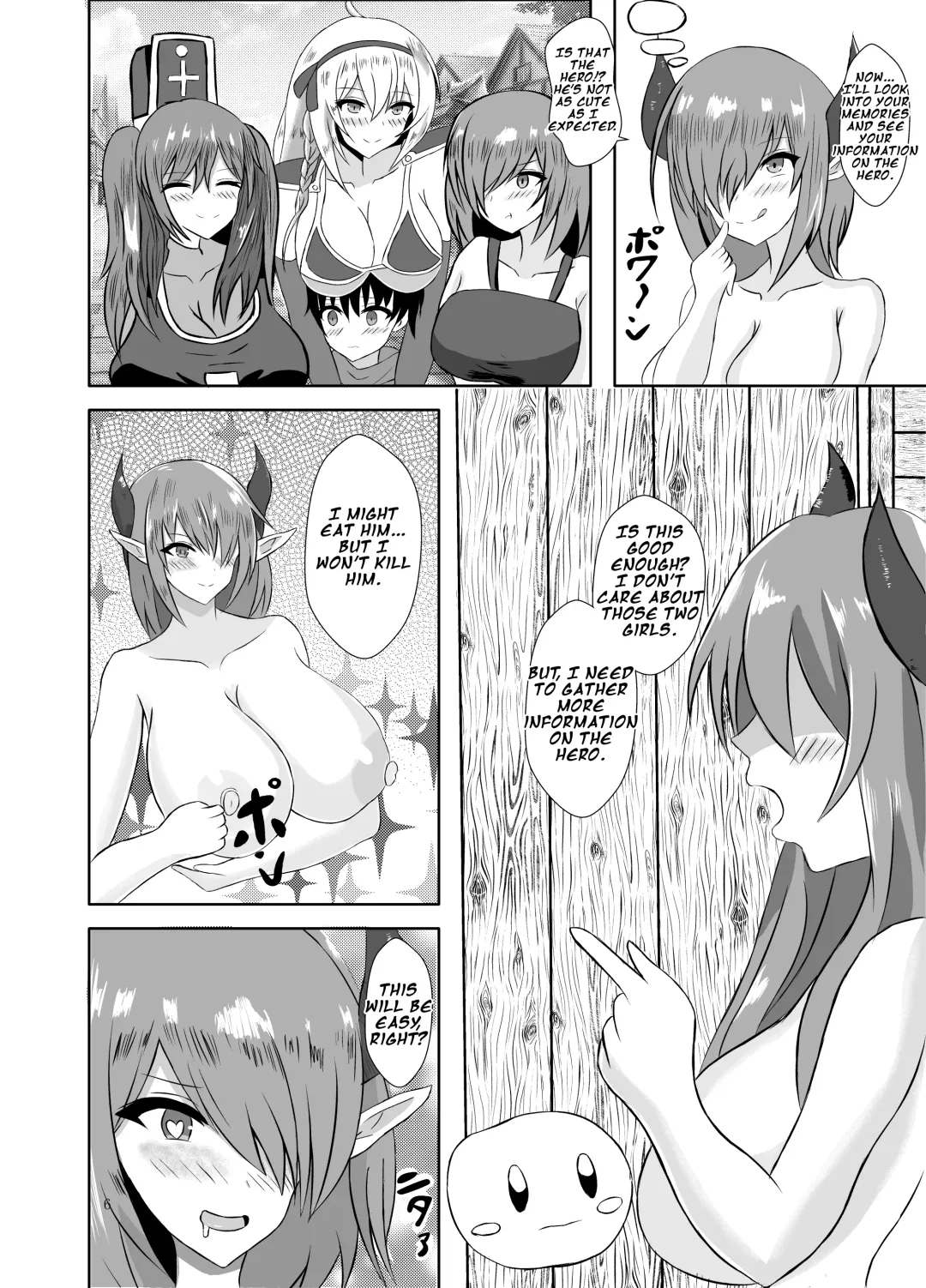 [Himeragi Yukineko] Succubus Gitai Slime ga Shota Yuusha o Gyaku Rape suru Hon | A Story About the Hero Who a Succubus Slime Mimic Raped. Fhentai - Page 6