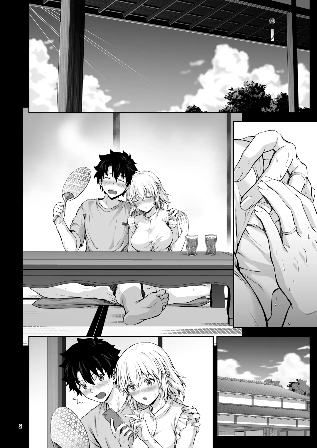 [Chacharan] Niizuma Jeanne to Aru Natsu no Hi - On a hot summer day we made love Fhentai - Page 5
