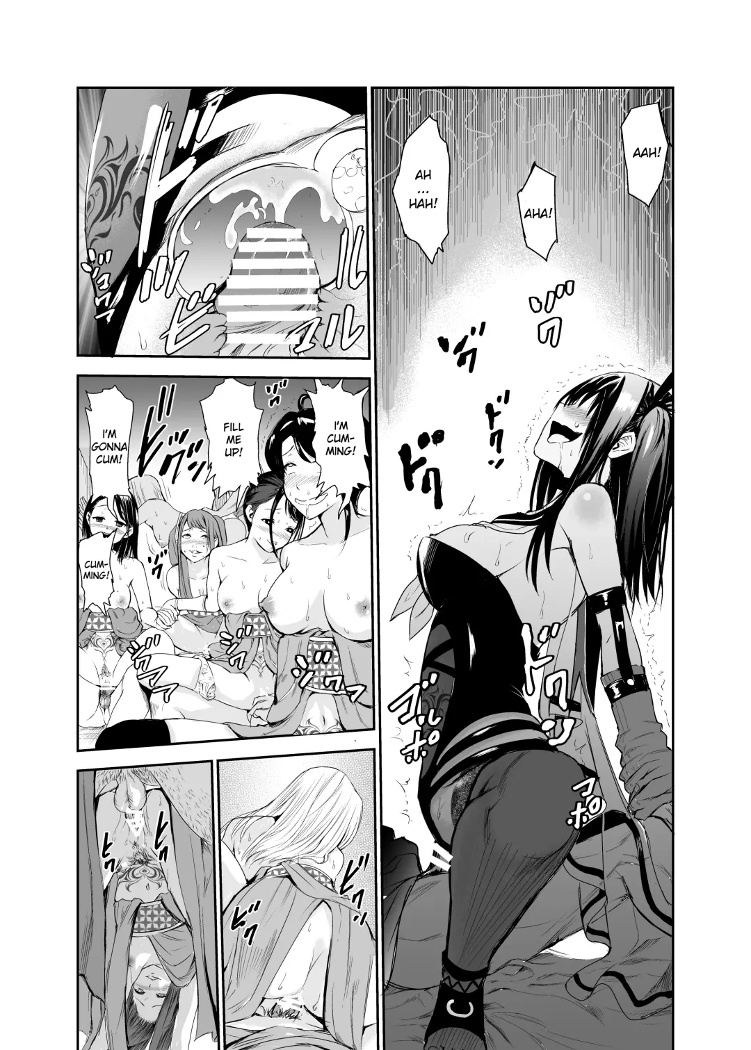[Tricky] Tsuyagari Mura 5 ~Kareshi o Mamoru Tame Hikyou no Mura de Kyousei Gohoushi & NTR Sex~ Fhentai - Page 41