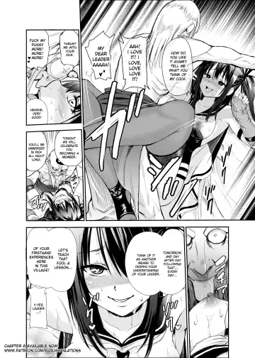 [Tricky] Tsuyagari Mura 5 ~Kareshi o Mamoru Tame Hikyou no Mura de Kyousei Gohoushi & NTR Sex~ Fhentai - Page 43
