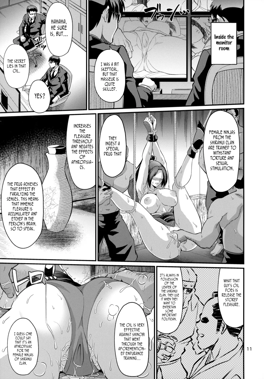 [Forester] Shiranui-ryuu Kunoichi Saiin Oil Massage | An Oil Massage with the aphrodisiac of the Shiranui Clan Fhentai - Page 11