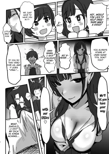 [Purumetal] Onee-chan no Tomodachi no JK Tiktoker ni Takusan Paizuri sareru Hon | The Book where a Kid gets Titfucked a lot by Onee-chan's JK *iktoker Friends. Fhentai.net - Page 5