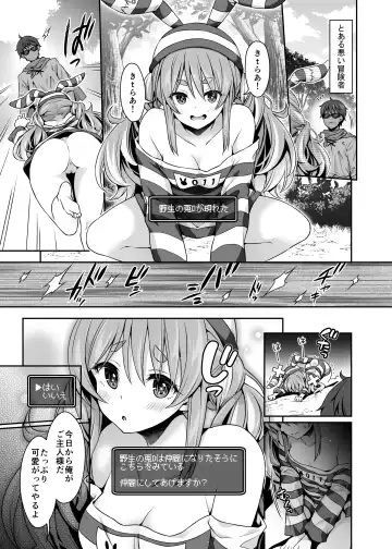 [Hachigo] Yasei no Usagi ga Nakama ni Naritasou ni Kochira wo Miteiru "Darkness" Fhentai.net - Page 3